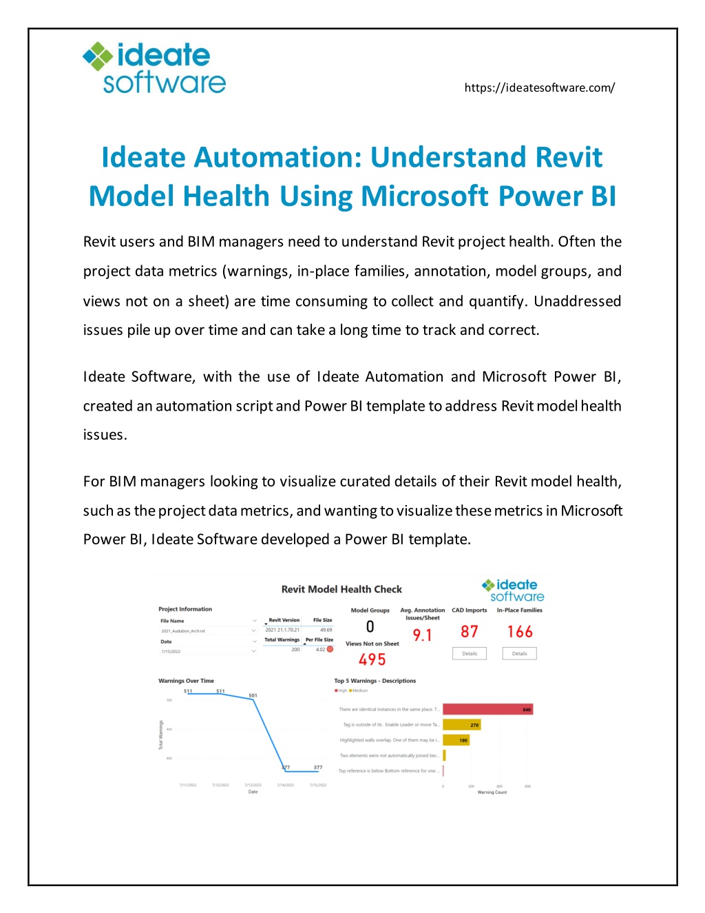PPT Ideate Automation Understand Revit Model Health Using Microsoft