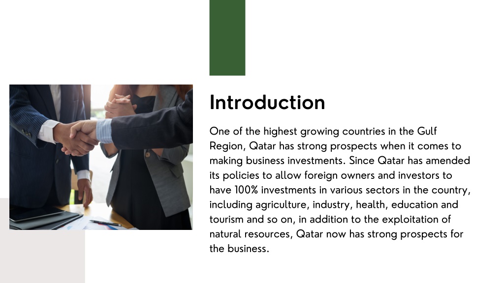 PPT Profitable business setup in Qatar PowerPoint Presentation, free