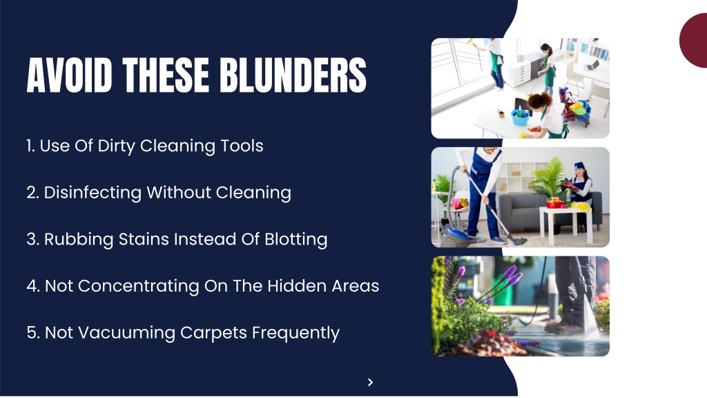 PPT Cleaning Blunders That Are Making Your House Dirtier PowerPoint