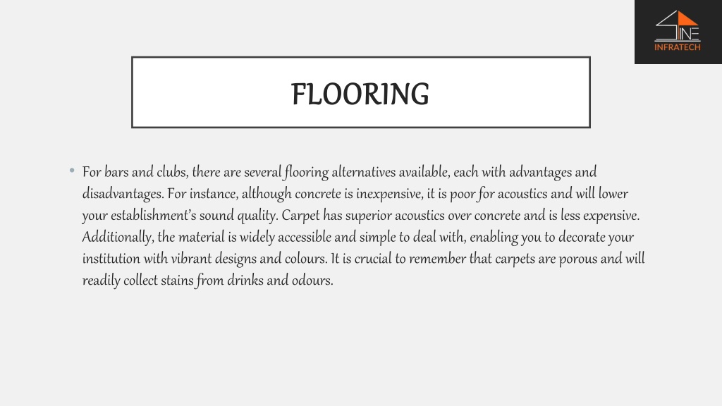 PPT Tips For Bars And Interior Designing PowerPoint