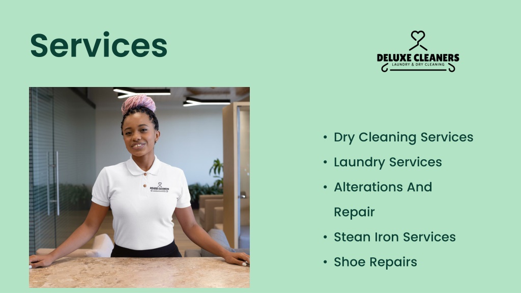 PPT deluxe cleanersPPT PowerPoint Presentation, free download ID