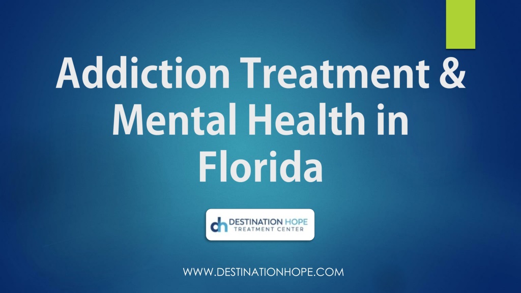PPT Destination Hope Florida’s Trusted Leader in Addiction