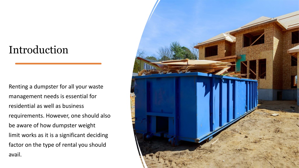 PPT _ HOW DUMPSTER WEIGHT LIMITS WORK PowerPoint Presentation, free