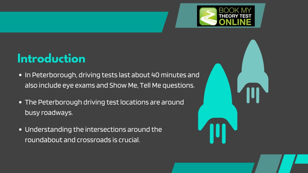 PPT Schedule your driving theory test at Peterborough Theory Test