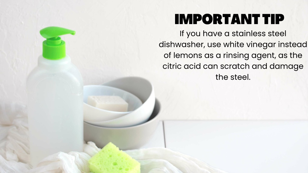 PPT HOW TO CLEAN AND DESCALE YOUR DISHWASHER PowerPoint Presentation