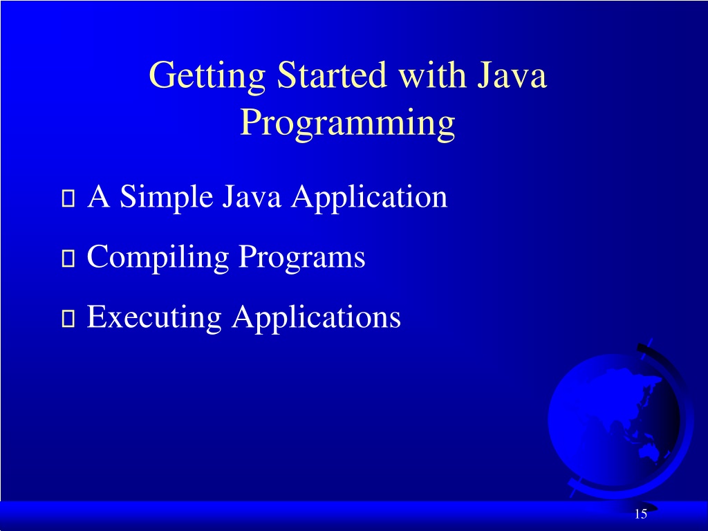 PPT chapter 1java Programming PowerPoint Presentation, free download