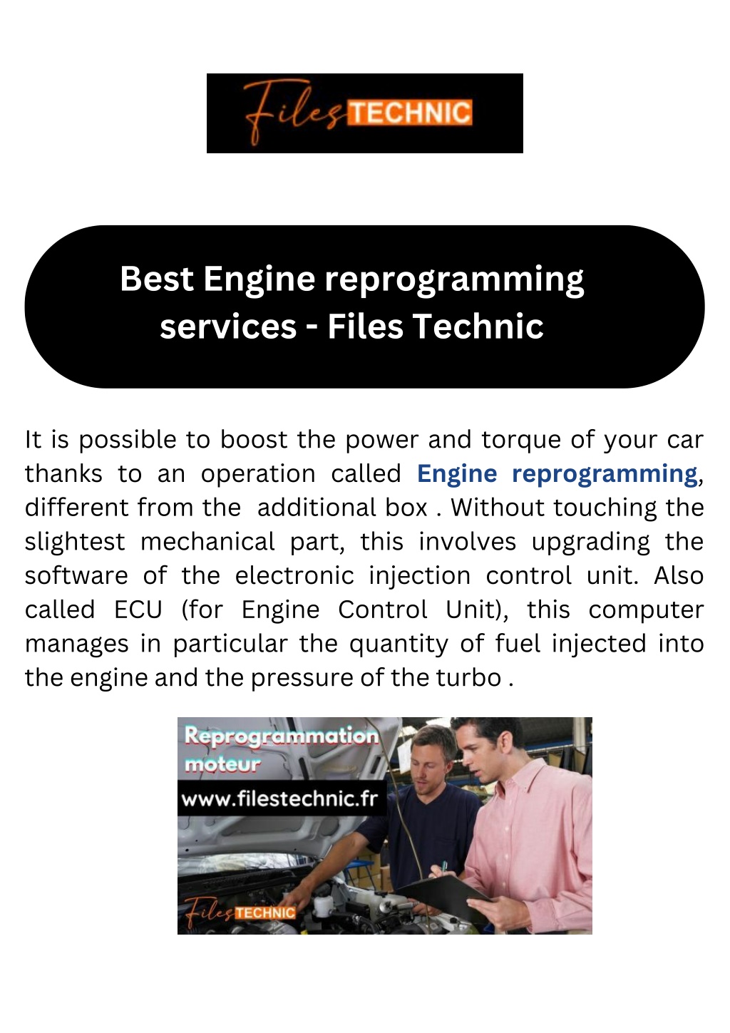 PPT Best Engine reprogramming services Files Technic PowerPoint