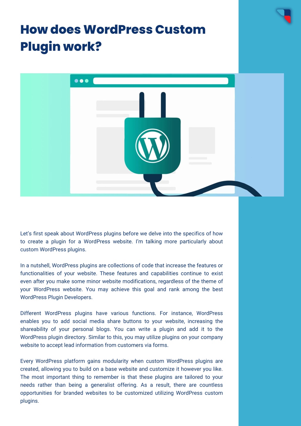 PPT The Benefits of Custom WordPress Plugin Development PowerPoint
