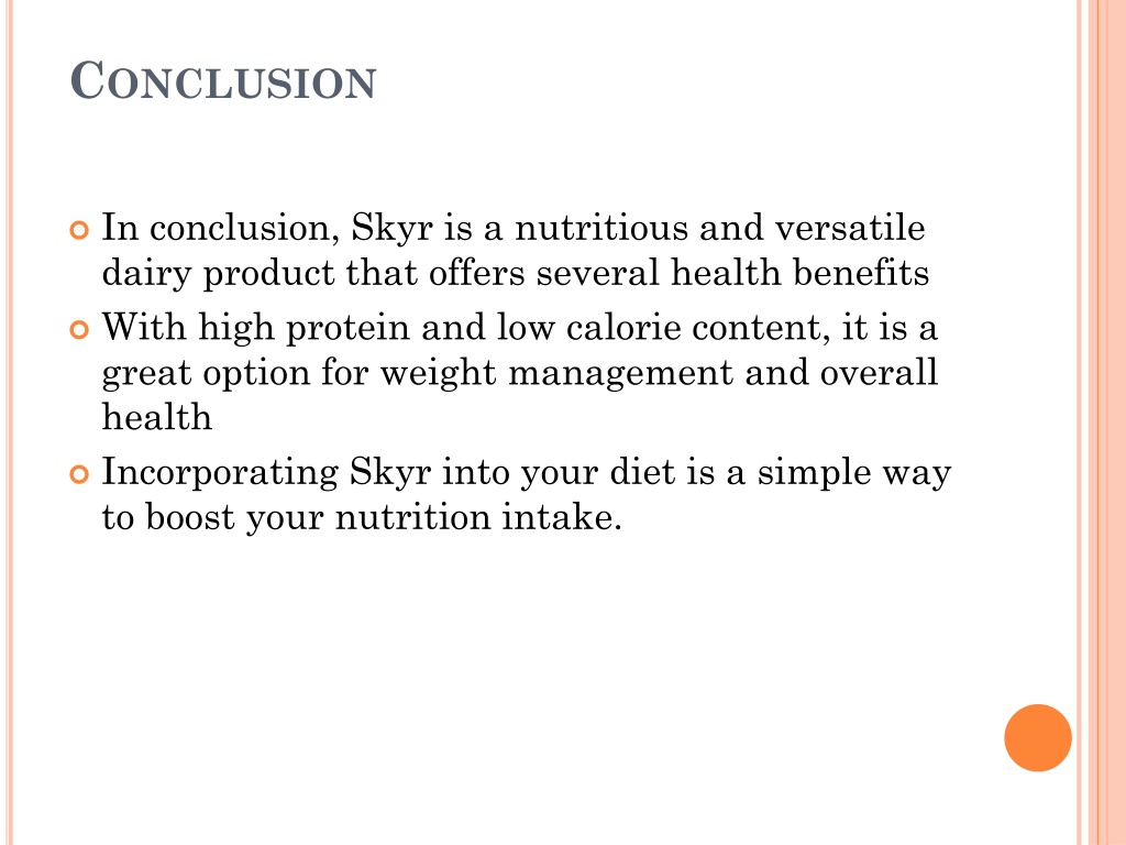 PPT How Skyr Can Benefit You PowerPoint Presentation, free download