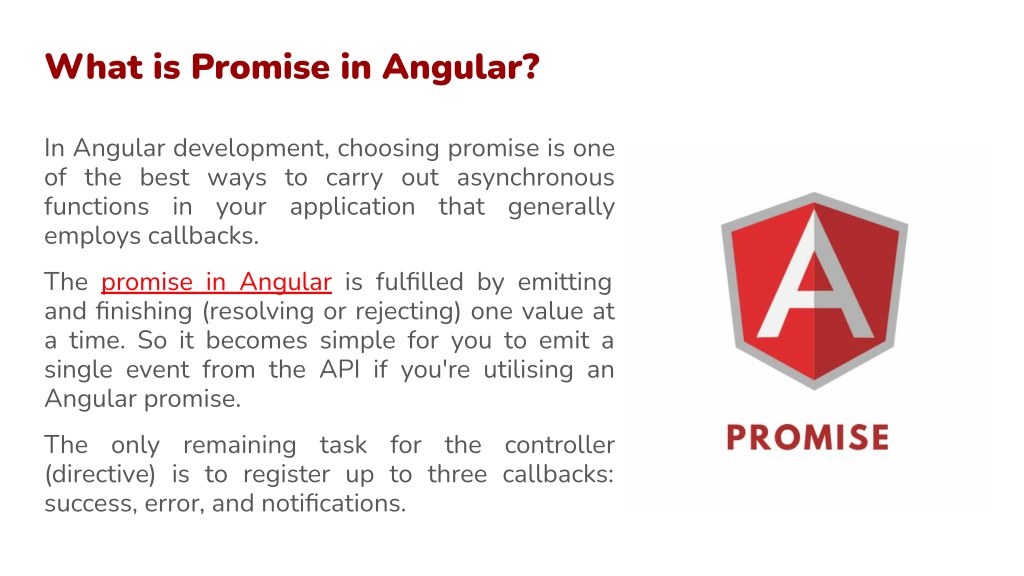 PPT Angular Promise vs Observable PowerPoint Presentation, free