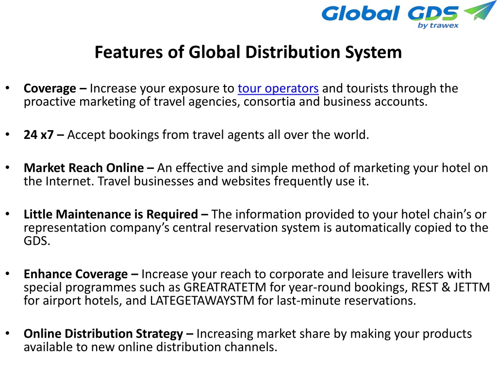 PPT Global Distribution System PowerPoint Presentation, free download