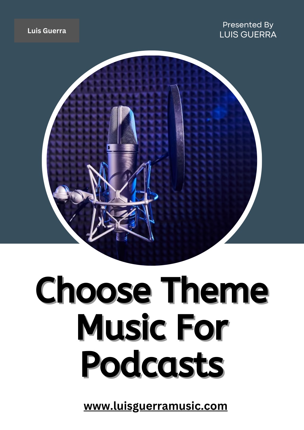 PPT Choose Theme Music For Podcasts PowerPoint Presentation, free
