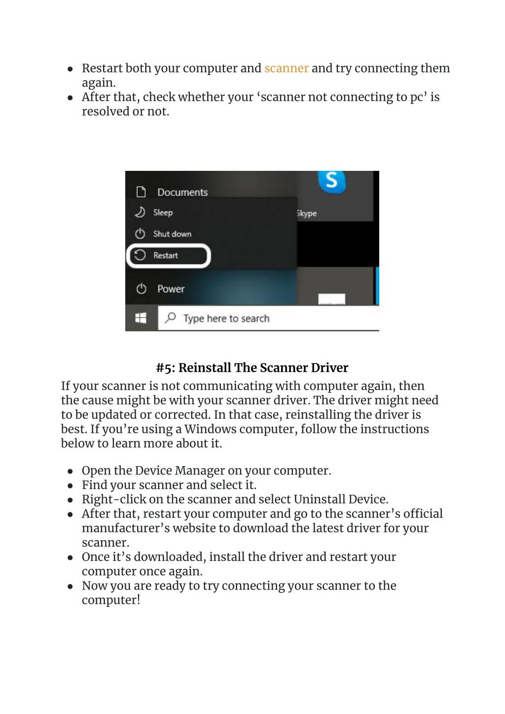 PPT How To Install A Scanner To A Computer Solved PowerPoint