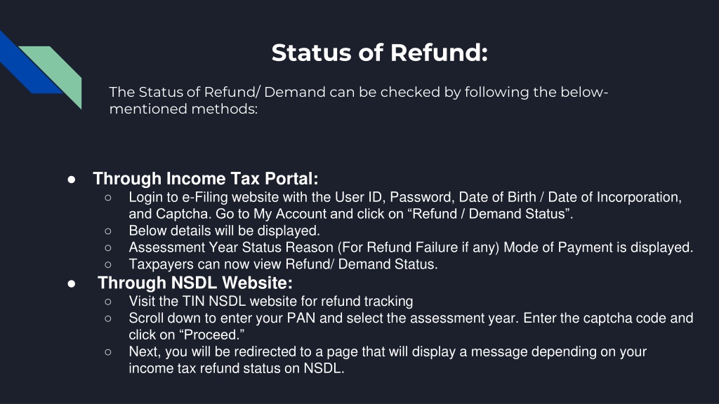 PPT TAX REFUND PowerPoint Presentation, free download ID