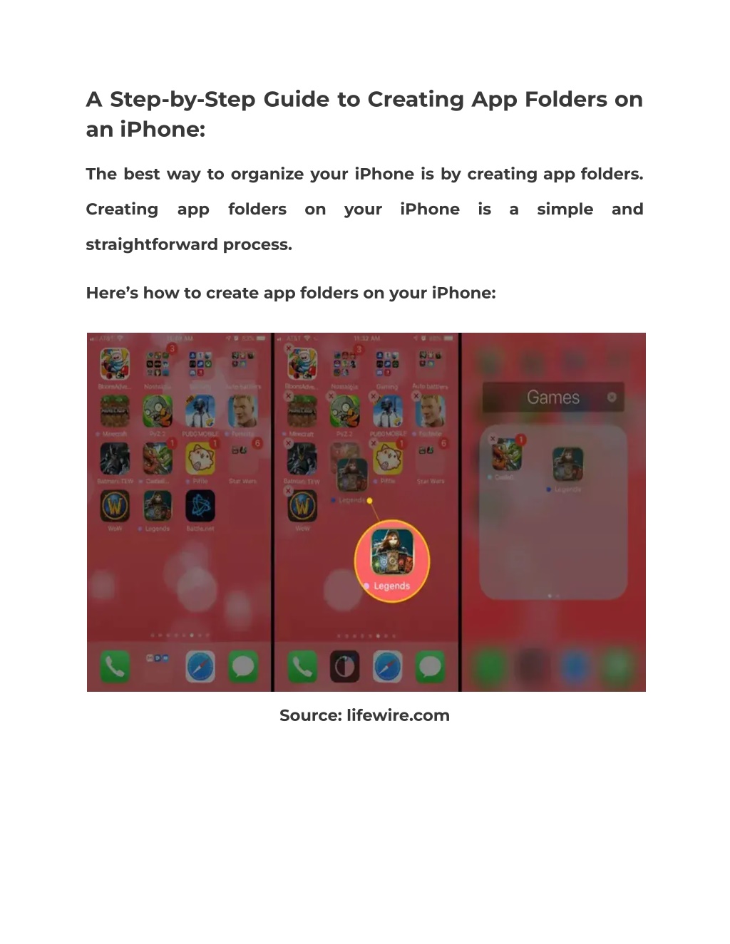 PPT How to Organize My Apps on iPhone StepByStep Guide PowerPoint