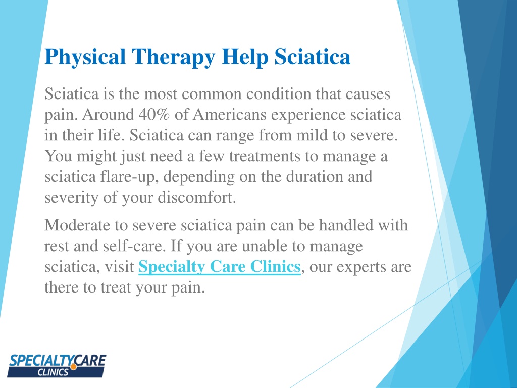 PPT How Physical Therapy Can Treat Your Sciatica? PowerPoint