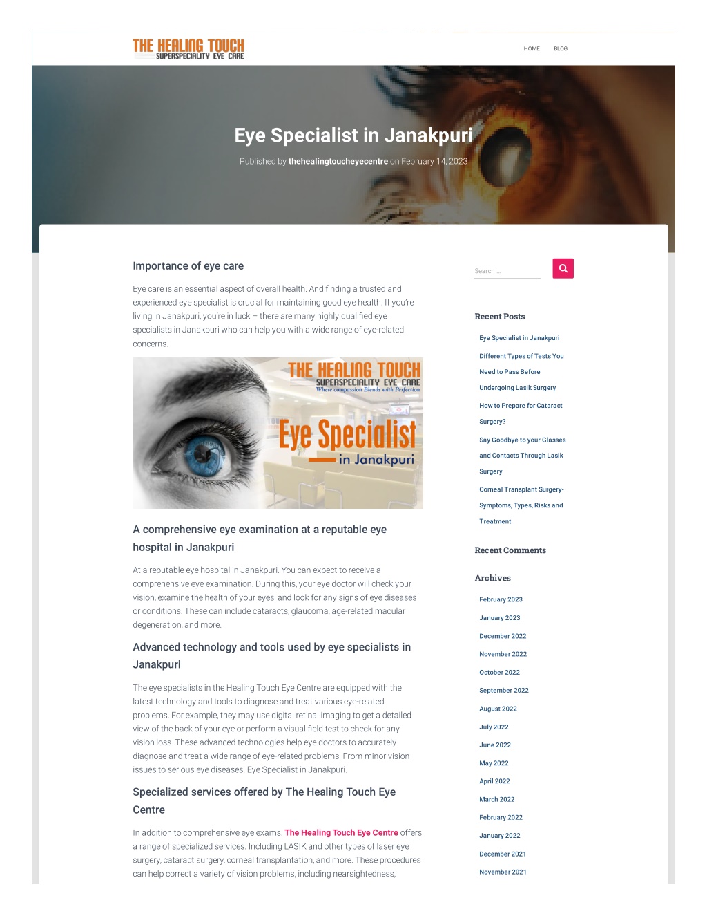 PPT Eye Specialist in Janakpuri PowerPoint Presentation, free
