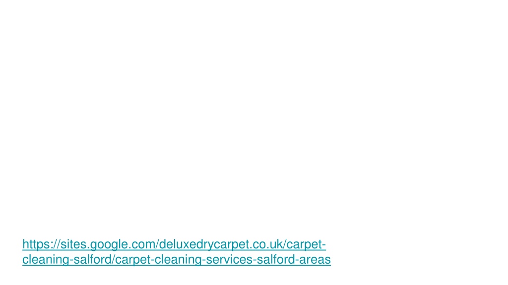 PPT Carpet Cleaning Services Salford Areas PowerPoint Presentation