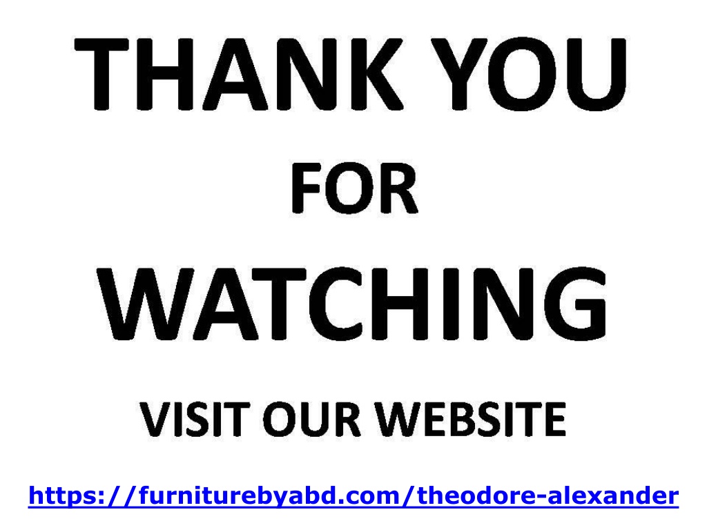 PPT Theodore Alexander Console Brooklyn, New York PowerPoint