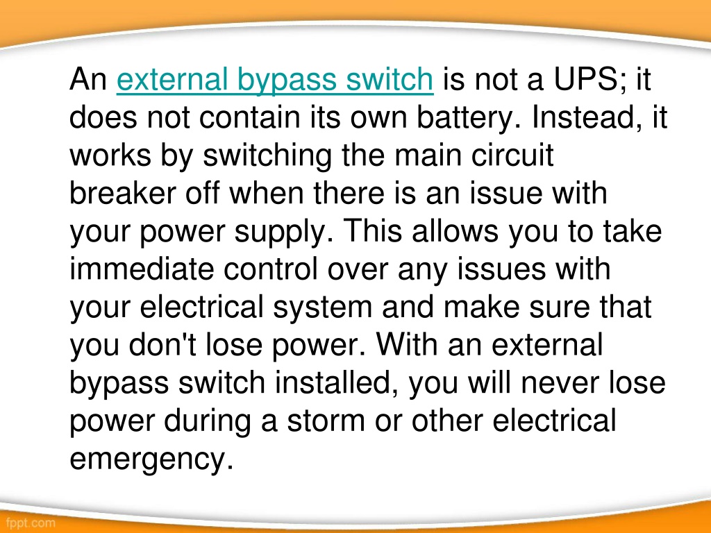 PPT What is the Difference between an Uninterruptible Power Supply