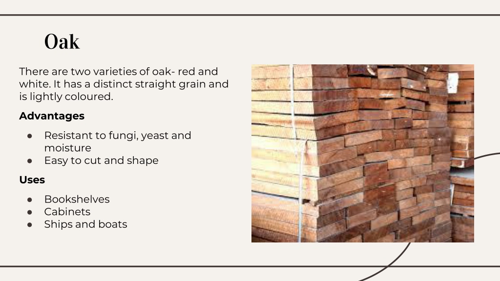PPT Discovering the Various Types of Wood in the UAE PowerPoint