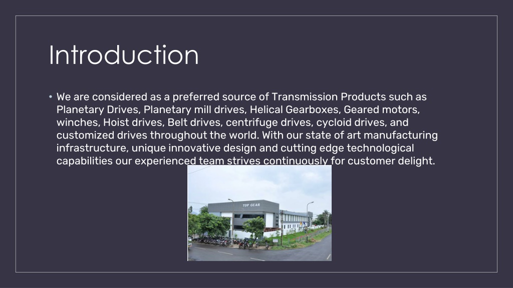 PPT Industrial Gearbox Manufacturers In India PowerPoint Presentation