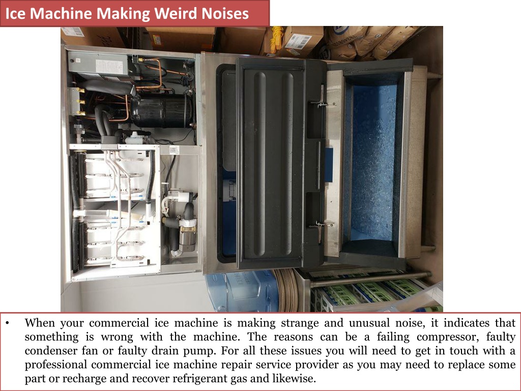 PPT What Are Common Commercial Ice Machine Issues A Repair Guide
