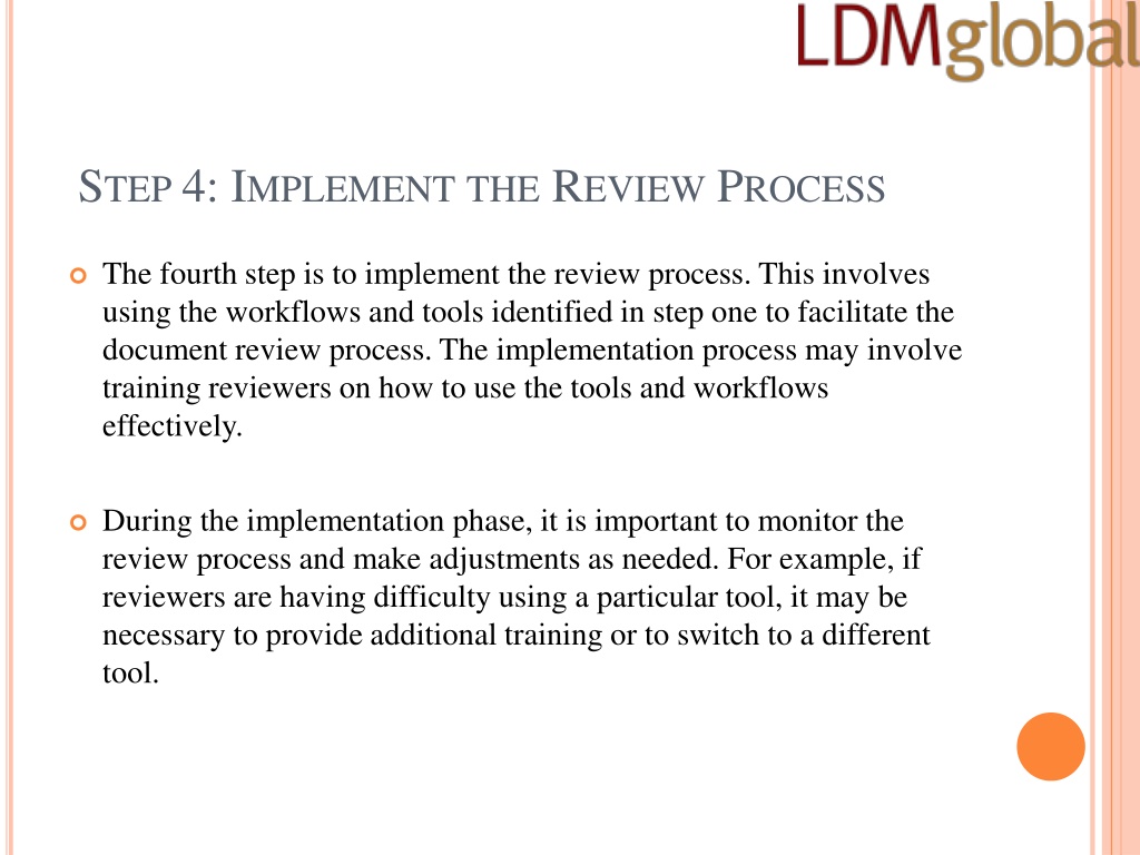 PPT 5 STEPS TO BUILDING AN EFFECTIVE DOCUMENT REVIEW PowerPoint