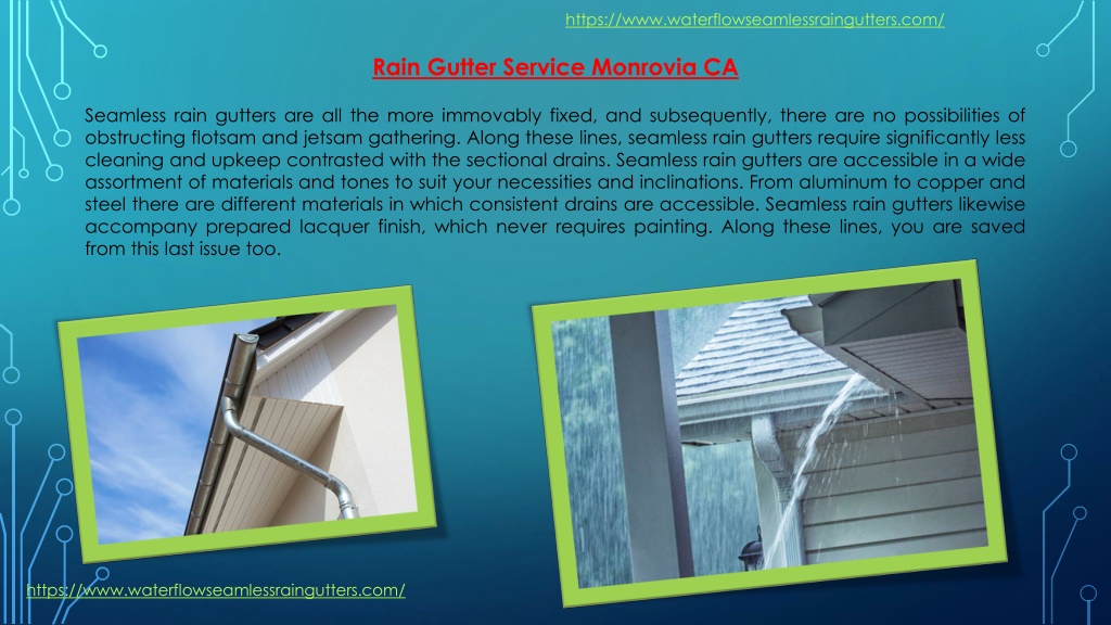 PPT Rain Gutter Service Monrovia CA PowerPoint Presentation, free