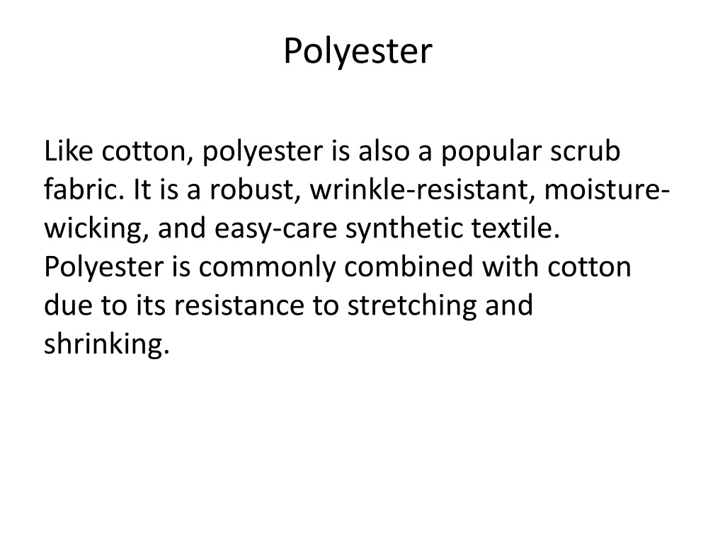 PPT Everything You Need To Know About Scrubs Fabric! PowerPoint Presentation ID12037728