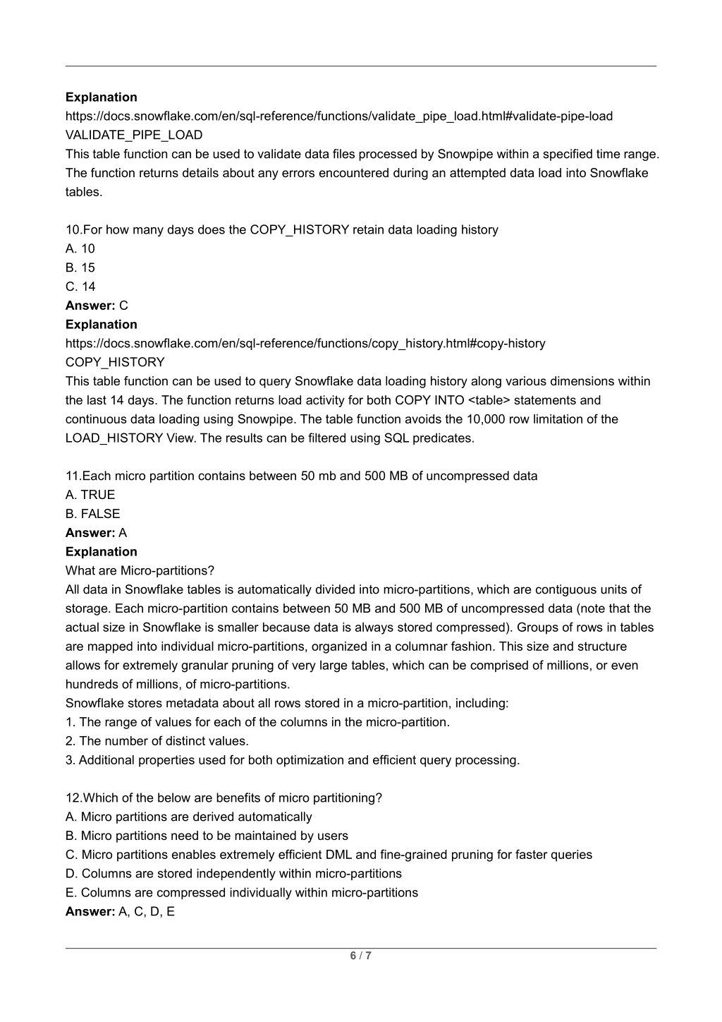 PPT DEAC01 SnowPro Advanced Data Engineer Exam Questions PowerPoint