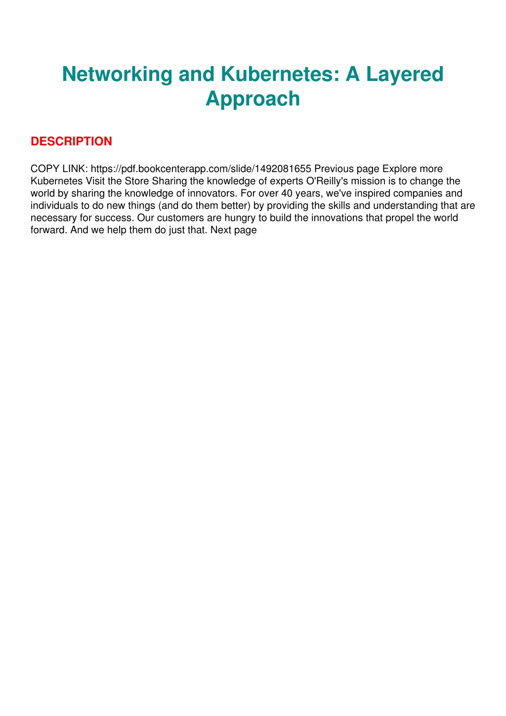 PPT DOWNLOAD/PDF Networking and A Layered Approach PowerPoint Presentation ID