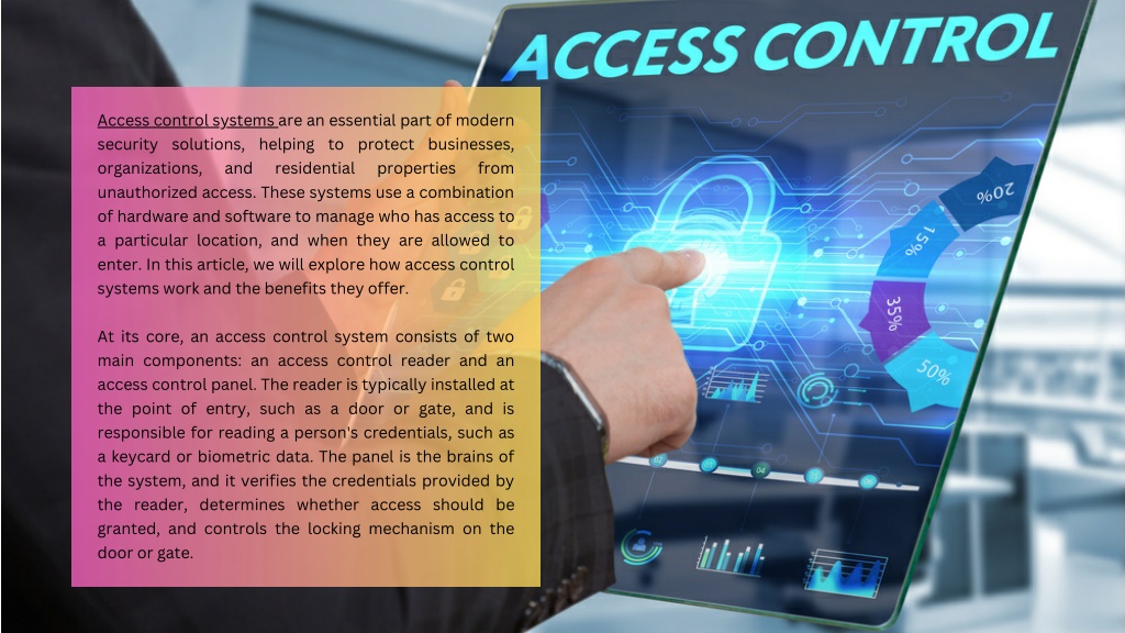 PPT How Does Access Control System Work? PowerPoint Presentation