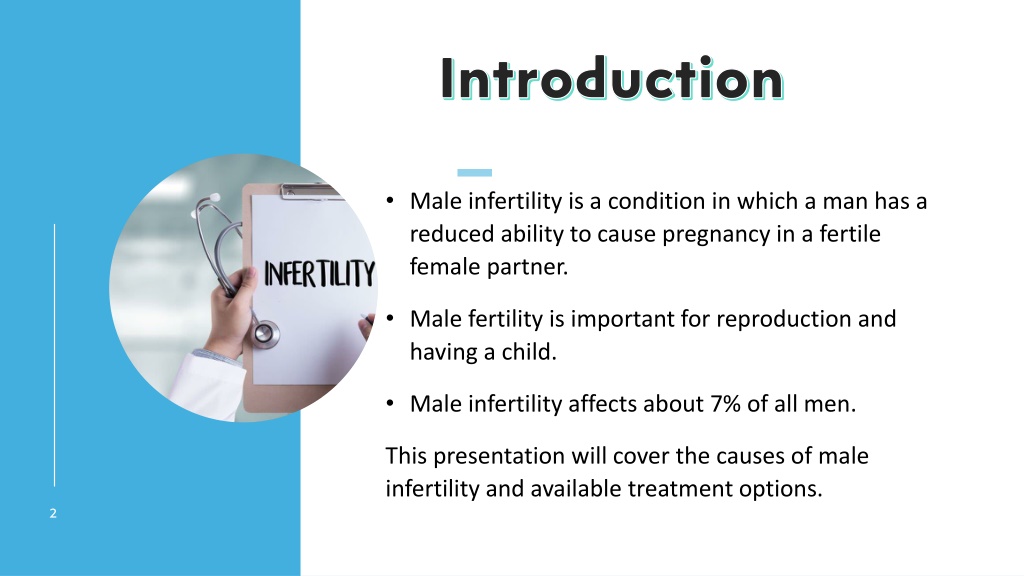 PPT Male Infertility Understanding the Causes and Treatment Options