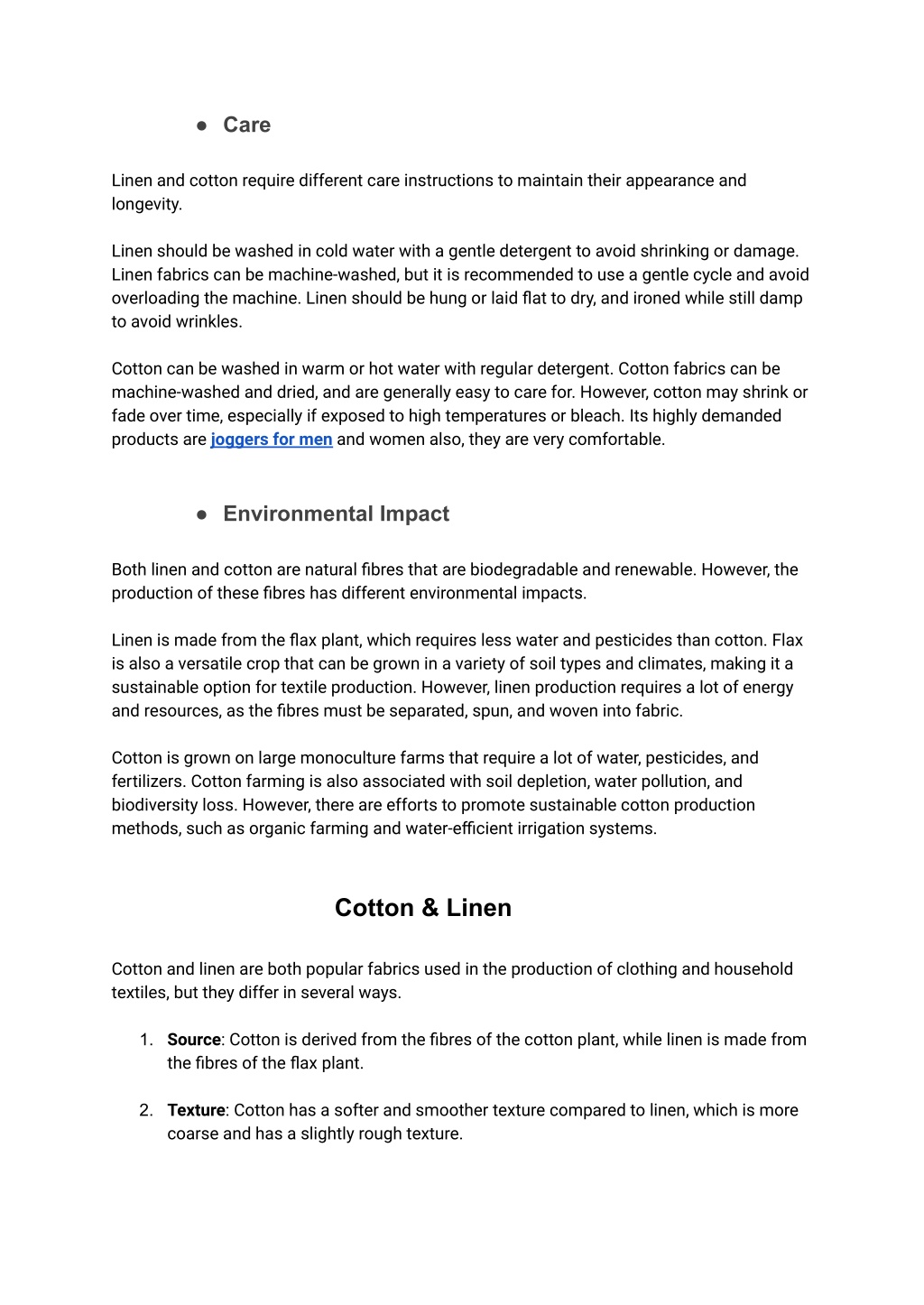 PPT Is linen or cotton better_ PowerPoint Presentation, free download