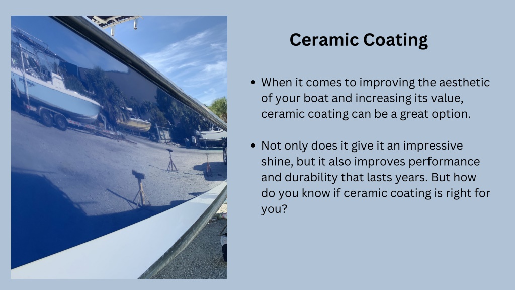 PPT Benefits of Ceramic Coating Your Boat PowerPoint Presentation