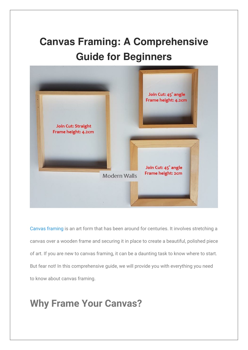 PPT Canvas Framing A Comprehensive Guide for Beginners PowerPoint