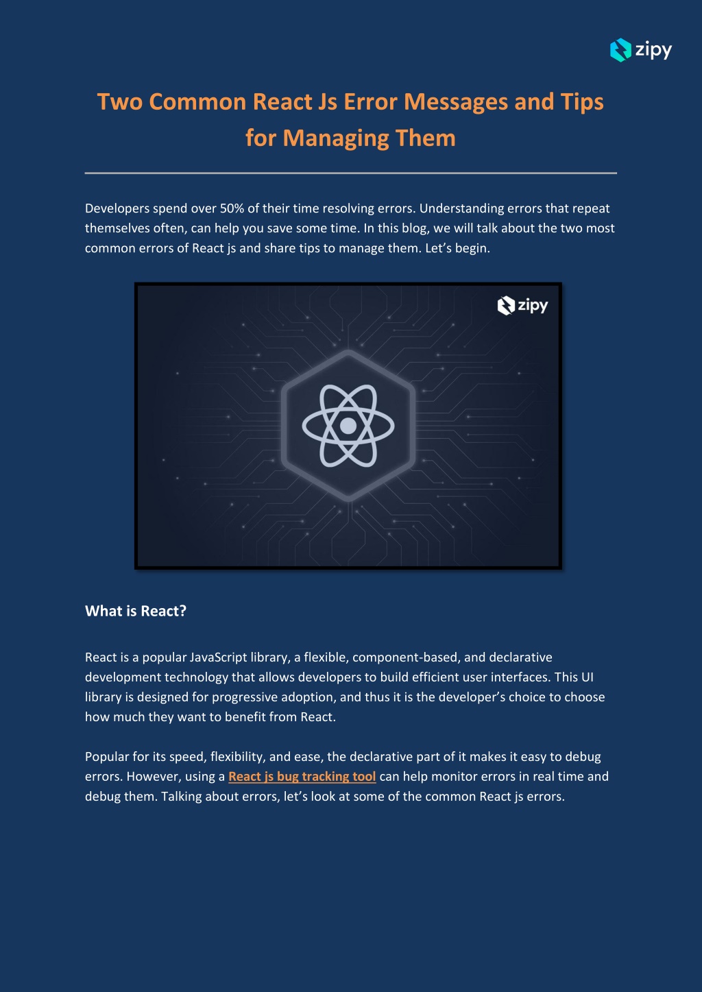 PPT Two common React js error messages and tips for managing them