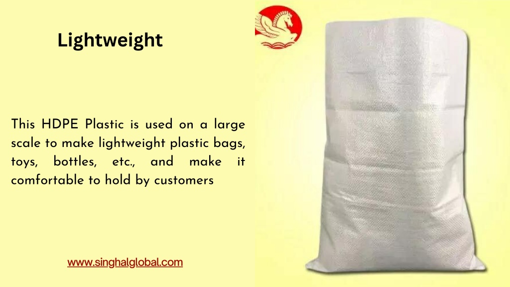 PPT What Are The Advantages Of HDPE Plastic Bags PowerPoint