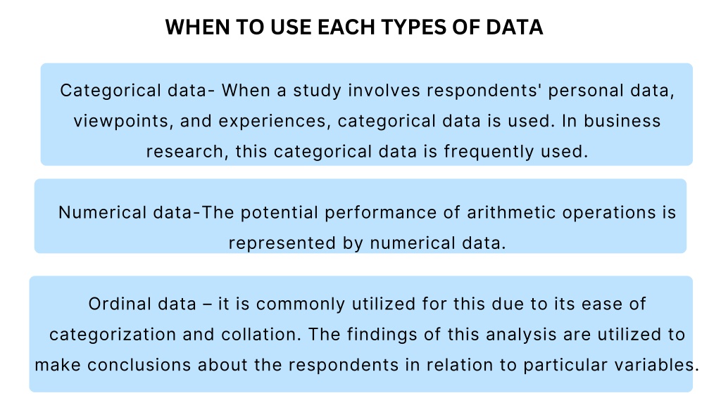 PPT Data Types in Statistics Categorical, numerical, and Ordinal