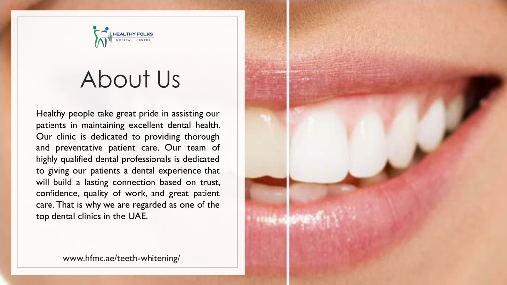 PPT teeth whitening in abu dhabi PowerPoint Presentation, free