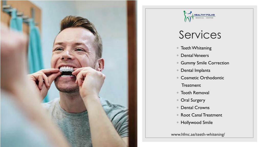PPT teeth whitening in abu dhabi PowerPoint Presentation, free