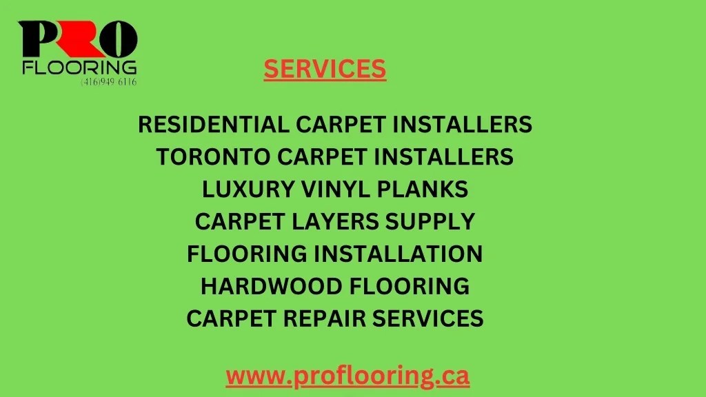 PPT COMMERCIAL CARPET CONTRACTORS PowerPoint Presentation, free