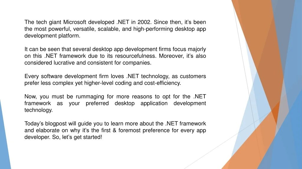 PPT What Makes Framework the Top Choice for Desktop App
