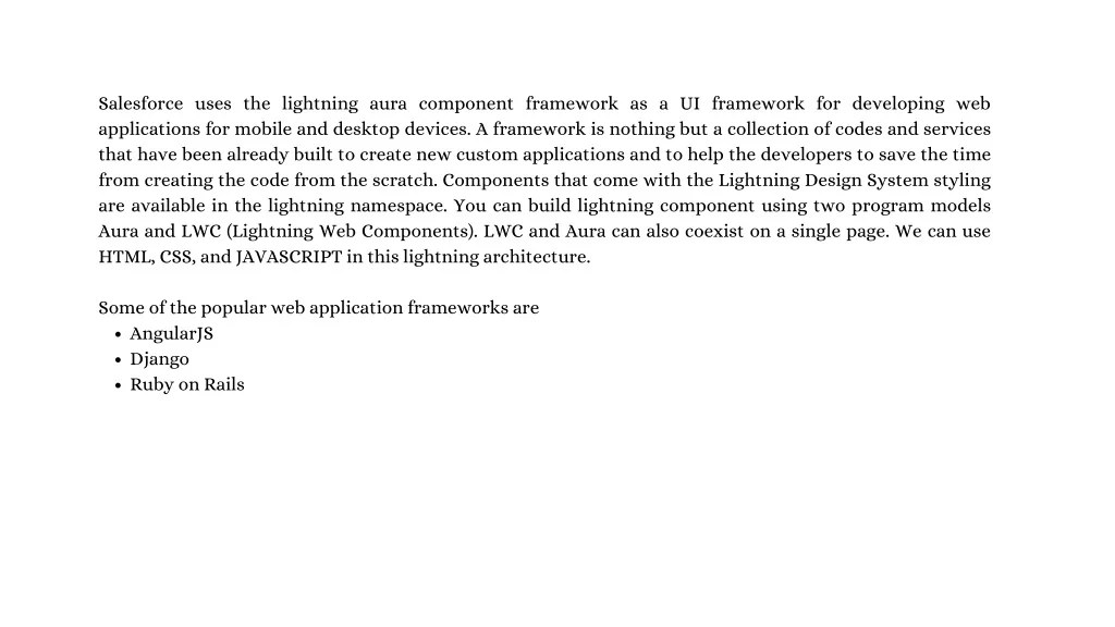 PPT Lightning Aura Components and Functionalities of Aura Component