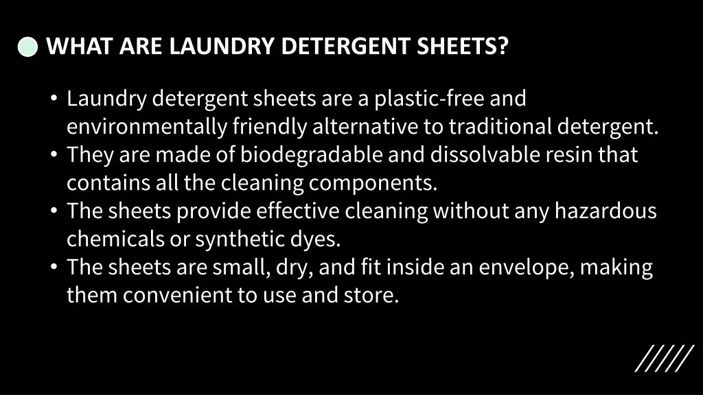 PPT A COMPREHENSIVE GUIDE TO USING LAUNDRY DETERGENT SHEETS