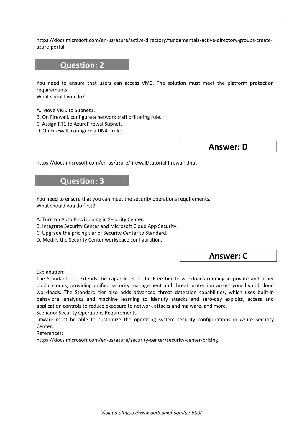 PPT Ace the AZ500 Microsoft Azure Security Technologies 2023 Exam