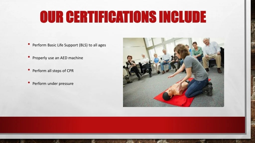 PPT CPR Training Courses Wesley Chapel PowerPoint Presentation, free