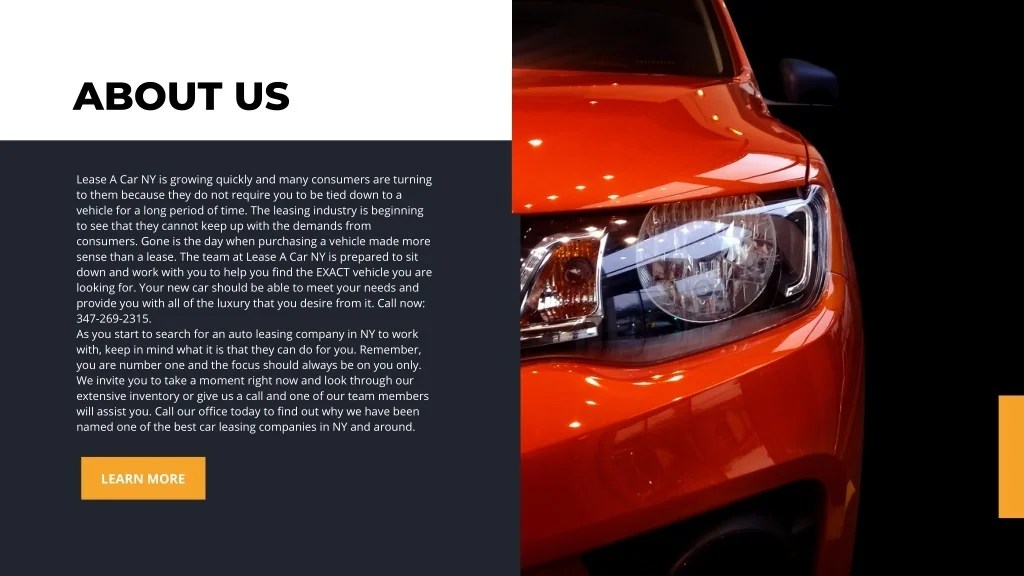 PPT Lease A Car NY Presentation PowerPoint Presentation, free