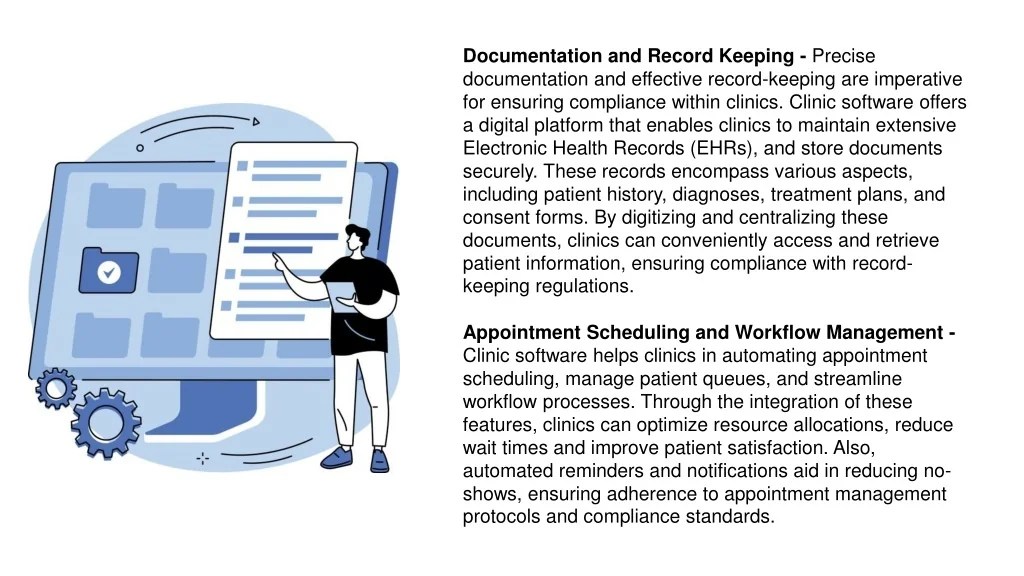 PPT Using Clinic Management Software to ensure compliance management